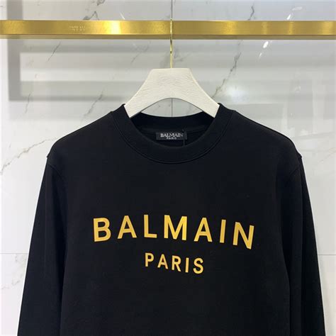 fake balmain hoodie